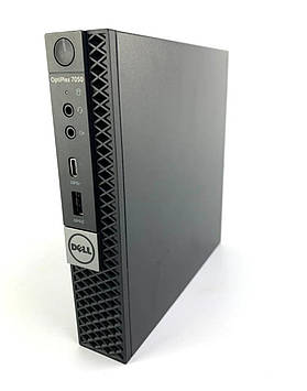 Неттоп Dell Optiplex 7050 MFF (Intel Core i5-7500T/4Gb/SSD120Gb/WI-FI/Win10) s1151 БВ