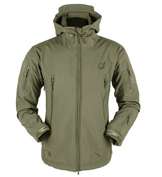 Тактична куртка Eagle Soft Shell JA-01 з флісом Green Olive, GP, гарної якості, тактична куртка