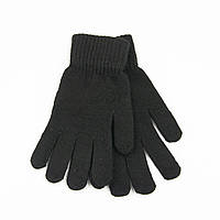 Трикотажні чоловічі рукавички з начосом (арт. 23-5-25) чорний