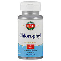 Chlorophyll Tabletten, 100 St. Таблетки хлорофилла, 100 шт. (дозировка 20 мг.)