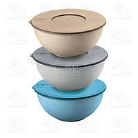 Guzzini Набор мисок с крышками Kitchen Active Design guzzini-assortment 16см 29260252