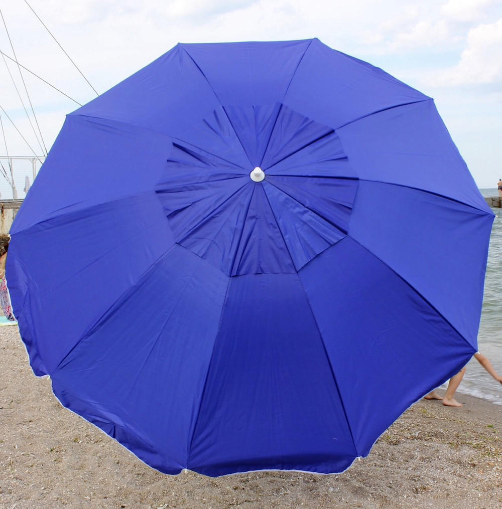 Зонт диаметром 3.5 метра с ветровым клапаном 16 спиц