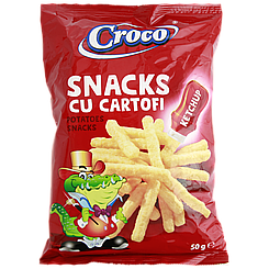 Снеки кетчуп Кроко Croco ketchup 50g 14шт/ящ (Код: 00-00014728)