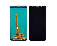 Дисплей для Samsung A750 Galaxy A7 (2018) з чорним тачскріном, з регульованою підсвіткою IPS