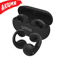Наушники Ambie Sound AM-TW01 Tws Беспроводные Bluetooth вкладыши сенсорные с микрофоном для спорта