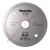 Алмазный диск по керамической плитке и стеклу сплошной Makita 85x15x1.8 мм (B-21098)