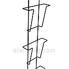 Стійка обертова BENARDO-30, H950 D360 (30 місць, 6 граней, настільна). Торгова рекламна вертушка для аксесуарів, листівок, друку, фото 5