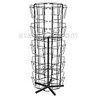 Стійка обертова BENARDO-30, H950 D360 (30 місць, 6 граней, настільна). Торгова рекламна вертушка для аксесуарів, листівок, друку, фото 2