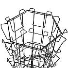 Стійка обертова BENARDO-30, H950 D360 (30 місць, 6 граней, настільна). Торгова рекламна вертушка для аксесуарів, листівок, друку, фото 3