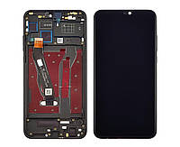 Дисплей для Huawei Honor 8X з чорним тачскріном і корпусною рамкою