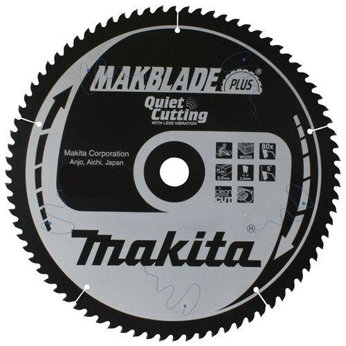 Пильный диск Makita по дереву MAKBlade Plus 260x30 60T (B-08698) - фото 1 - id-p1900415271