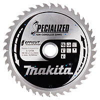 Пильный диск Makita Efficut SPECIALIZED 165х20 мм 40Т (E-12158)