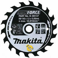 Пильный диск Makita по дереву MAKForce 190x15,88 мм 24Т (B-08361)