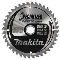 Пильный диск Makita по древесине с гвоздями SPECIALIZED 270х30 мм 24 зуба (B-09450)