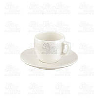 Tescoma Чашка для кофе с блюдцем Crema 100мл 387120