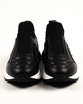 Сліпони Mario Muzi 2023 38 чорні шкіра 36, фото 5