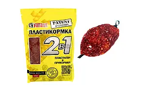 Пластикормка Fanatik Полуниця, 500 г