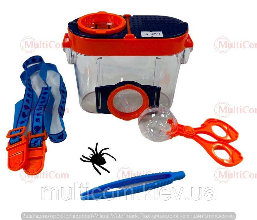 14-04-191. Лупа для спостереження за комахами, 5Х, 8Х, діам-37 мм, MG20167D, фото 1