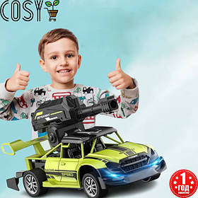 Дрифт машинка на радіокеруванні з куліками Орбізами та LED-підсвіткою Зелена. (на акумуляторі).