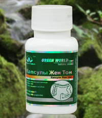 Гарний проносний + захист кишківника — капсули Жен Тон.