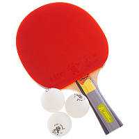 Набор для настольного тенниса GIANT DRAGON KARATE P40+ 4* (1 ракетка, 3 мяча)