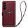 Книжка-Чохол Spigen для Samsung Galaxy S23 Plus - Wallet S Plus, Burgundy (‎ACS05678), фото 5
