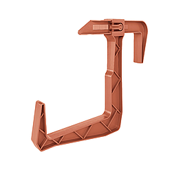 Тримач для балконних ящиків універсальний теракот