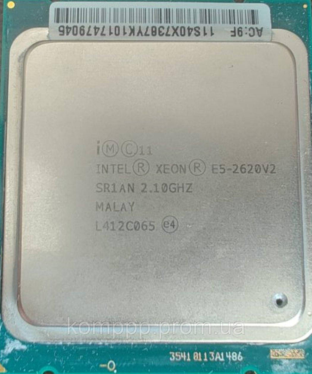 Процесор для ПК 6 ядер 12 потоків Intel Xeon E5-2620V2 2.10GHz SR1AN Socket 2011 LGA2011