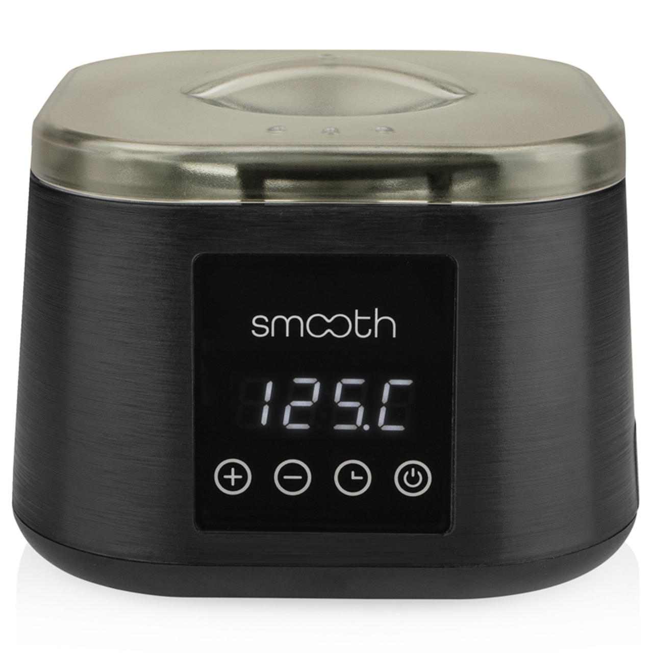 Воскоплав баночний для воску SMOOTH EL-500 на 100 Вт, 500 мл чорний