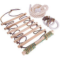 Навісний набір для шведської стінки SP-Planeta L-0505 дерево