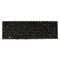 Клавіатура для ноутбука ACER Aspire V5-552, V5-573 підсвічування клавіш, без фрейму, Black