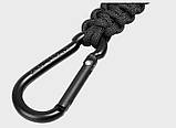 Темляк із паракорду з ремінцем і карабіном Mil-Tec Black 15931502, фото 3