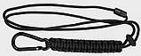 Темляк із паракорду з ремінцем і карабіном Mil-Tec Black 15931502, фото 2