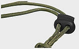 Темляк із паракорду з ремінцем і карабіном Mil-Tec Olive 15931501, фото 6