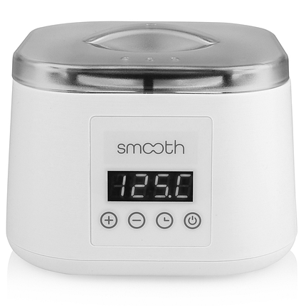 Воскоплав баночний для воску SMOOTH EL-500 на 100 Вт, 500 мл білий, фото 1