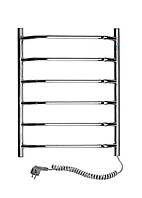 Полотенцесушитель электрический стальной металический 48*60 см Блюз 480х600 мм с правым выходом, электрическая