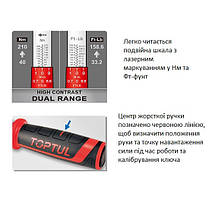 Динамометричний ключ 3/8" 20-110Нм моментний 375мм TOPTUL ANBV1211, фото 3