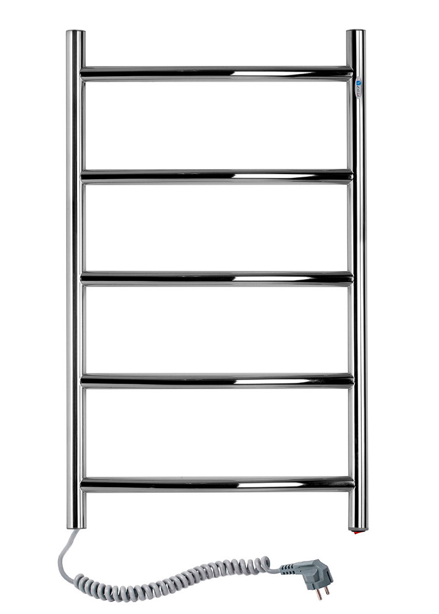 Полотенцесушитель электрический стальной металический 48*80 см Камелия 480х800 мм Profi с левым выходом, - фото 4 - id-p1900472243