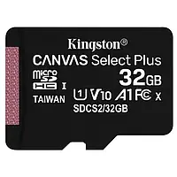 Карта памяти Micro SD Kingston 32GB Canvas Select Plus UHS-I Class 10 U1 A1