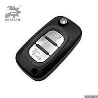 Ключ брелок пульт Twingo Renault CWTWB1G767 PCF7961M HU83 2 кнопки