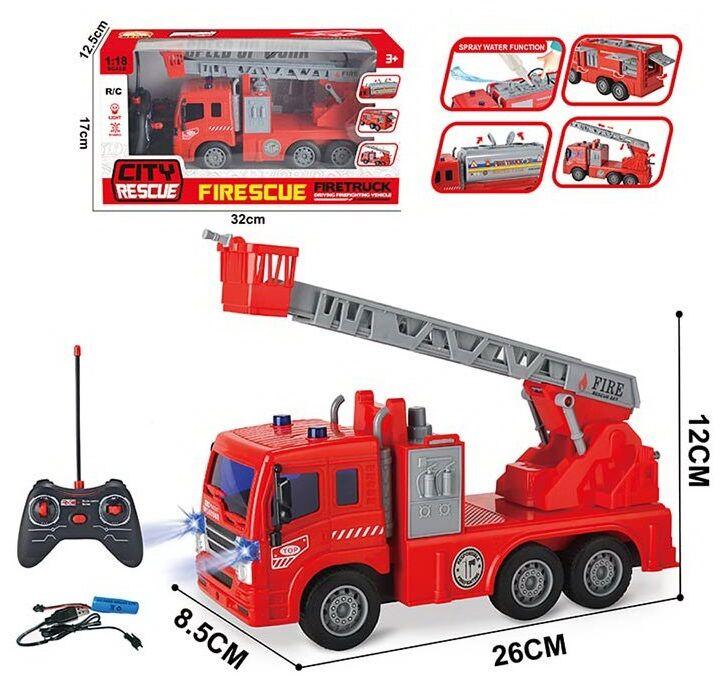 Пожежна машина з водою на радіокеруванні Firescue