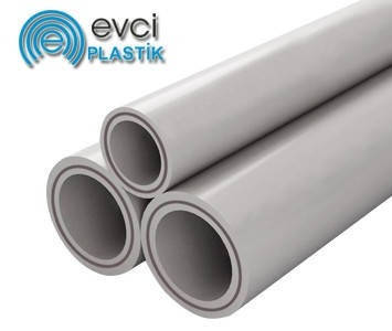 Труба скловолокно D 63 Fiber PP-R Evci Plastik PN 20, фото 1