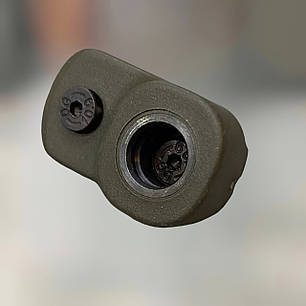 Посадкове гніздо під антабку для цівки, колір Олива, DLG TACTICAL (DLG-150-green) QD KeyMod/MLOK, фото 1