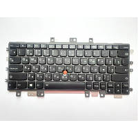 Клавиатура ноутбука Lenovo ThinkPad X1 Helix2 черн с черн с подсв ТП UA (A46202)