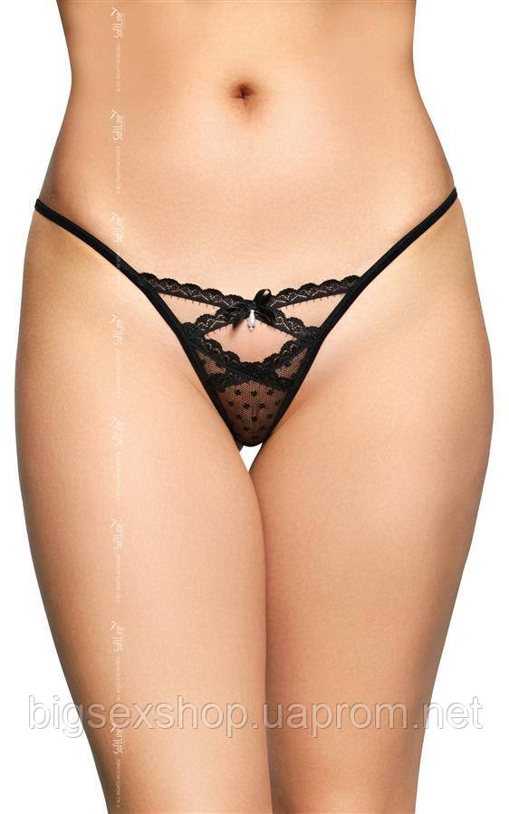 Жіночі стринги - SLC 2021 G-String 2494 - black