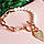 Браслет з перлинами Xuping 6-7мм довжина 16.5см медичне золото позолота 18К 2367, фото 4