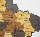 Карта України 3D об'ємна багатошарова (+ коробка) 143*100 см, фото 4