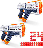 Набор скорострельных бластеров 2 шт XShot Chaos Meteor Blaster 2 Pack + 24 Darts