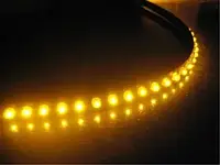 Світлодіодна стрічка LED 3528-60 IP 20 жовта (5 метрів)