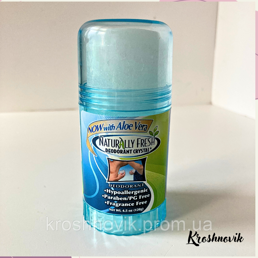Купить Naturally Fresh Deodorant crystal, дезодорант із кристалом без ...